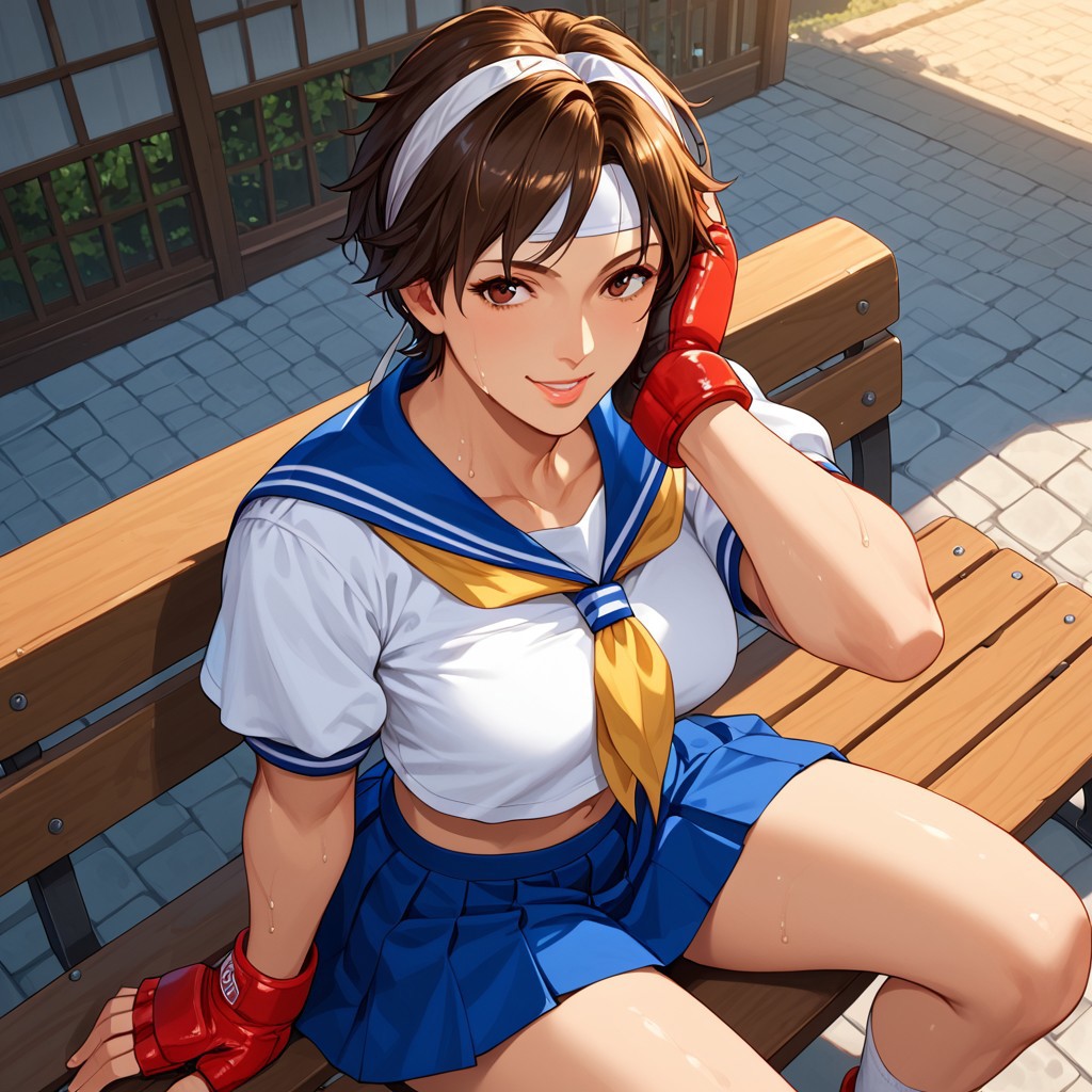 Fighting King * - Sakura Kasugano