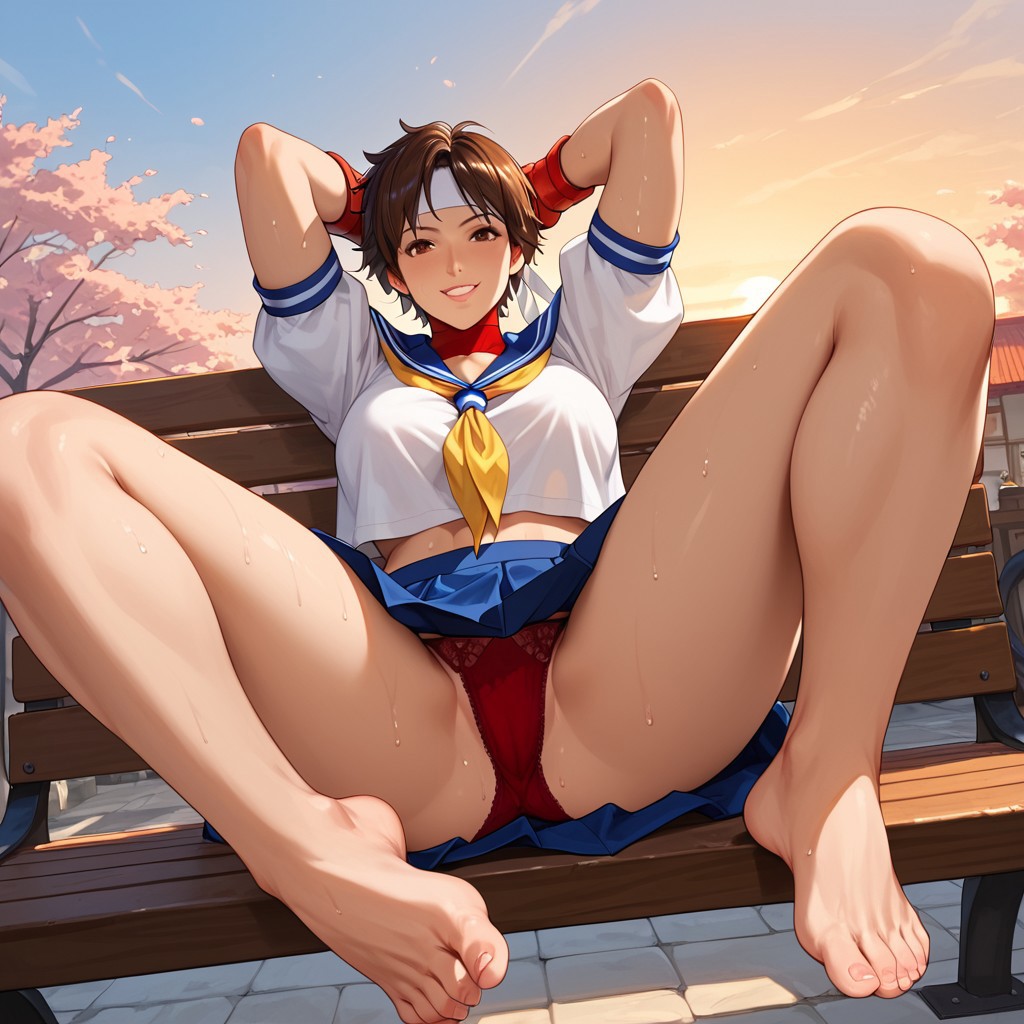 Fighting King * - Sakura Kasugano