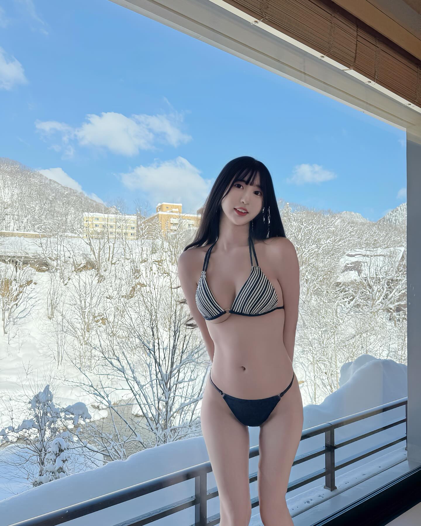這種女友誰不想要？「甄兒Anna」北海道賞雪順便露兩粒給大家共賞！
