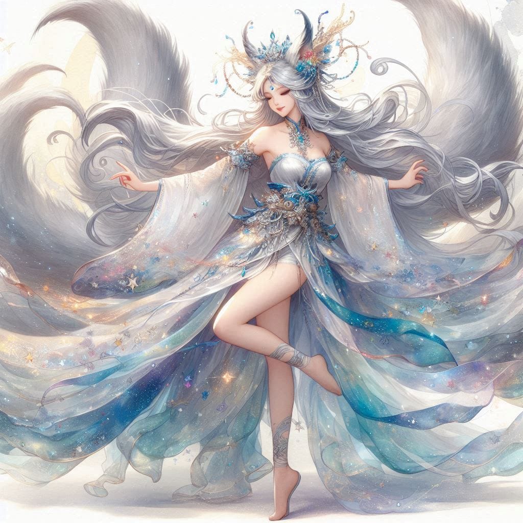 Nine-tailed fox sister
