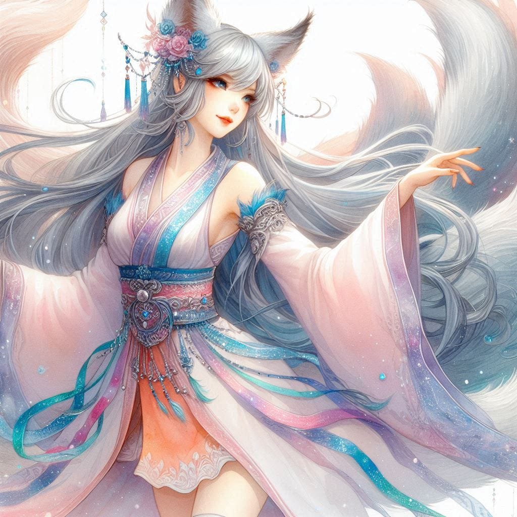 Nine-tailed fox sister