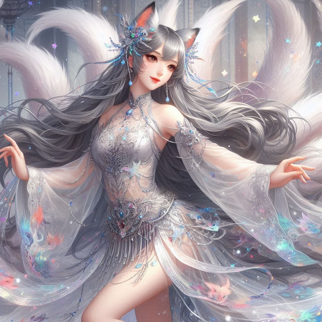 Nine-tailed fox sister