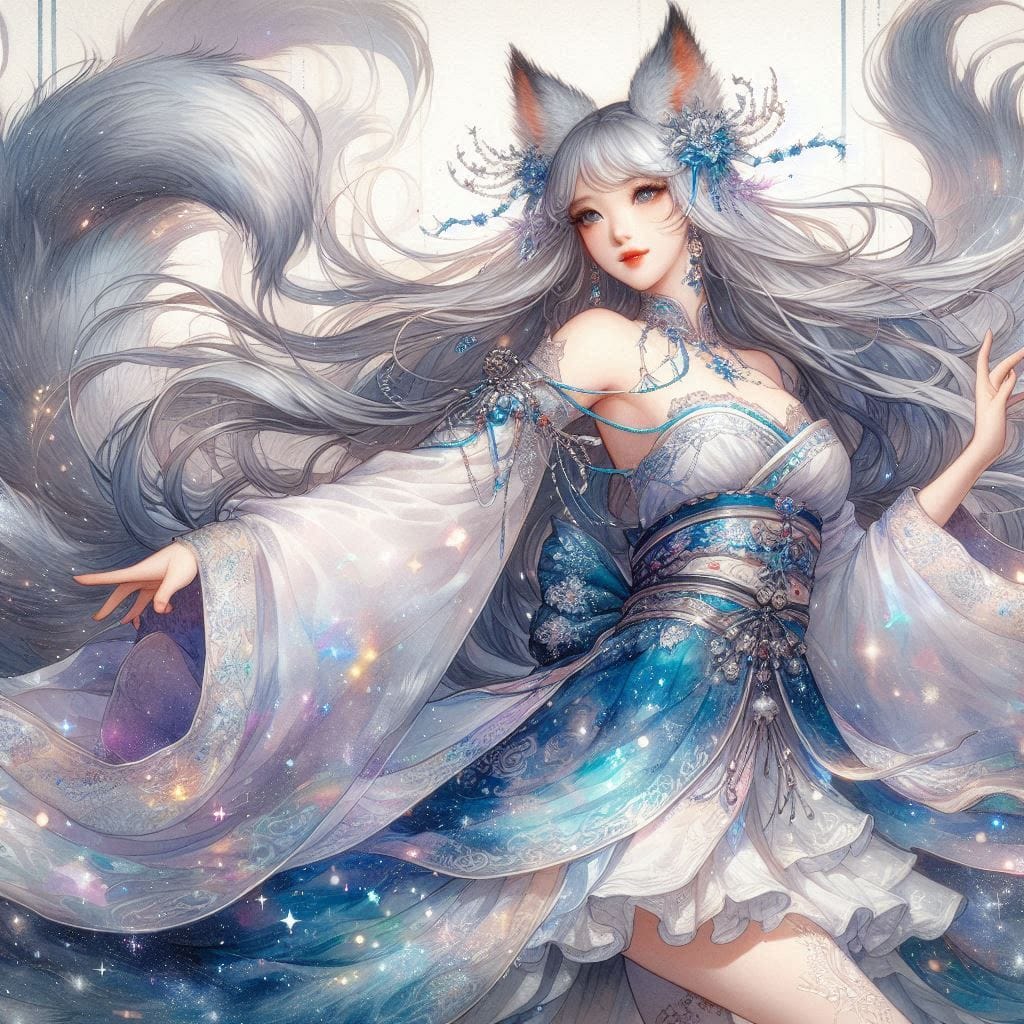 Nine-tailed fox sister