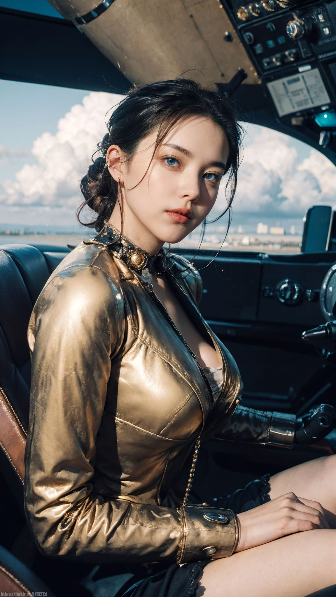 Sexy and deadly pirate captain