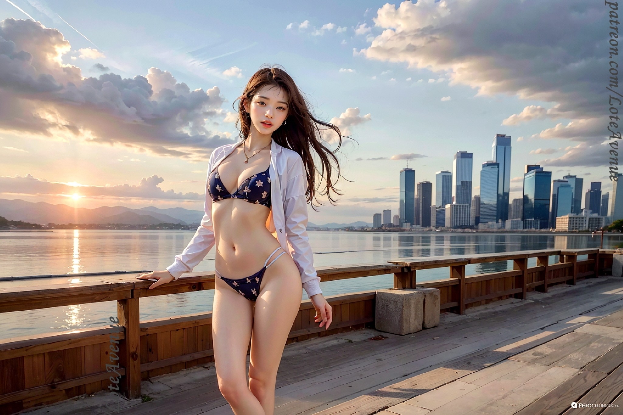 Sakura Sunrise & Sunset Bikini