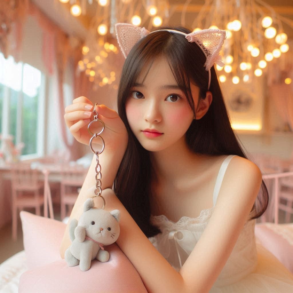 Cute little girl.