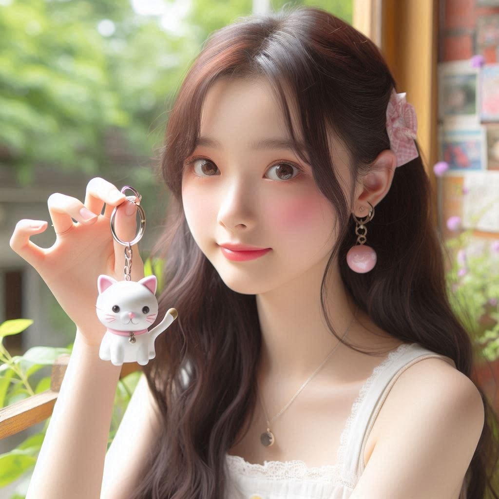 Cute little girl.