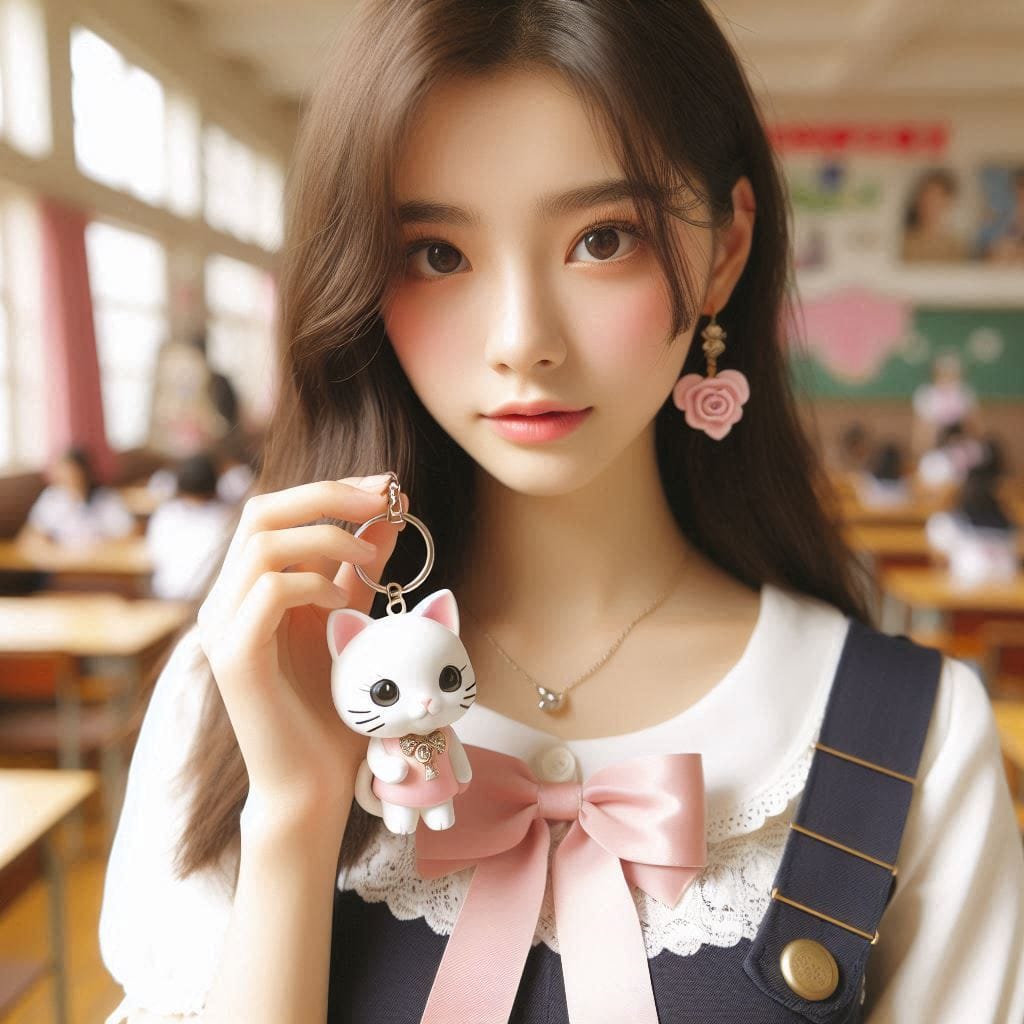 Cute little girl.