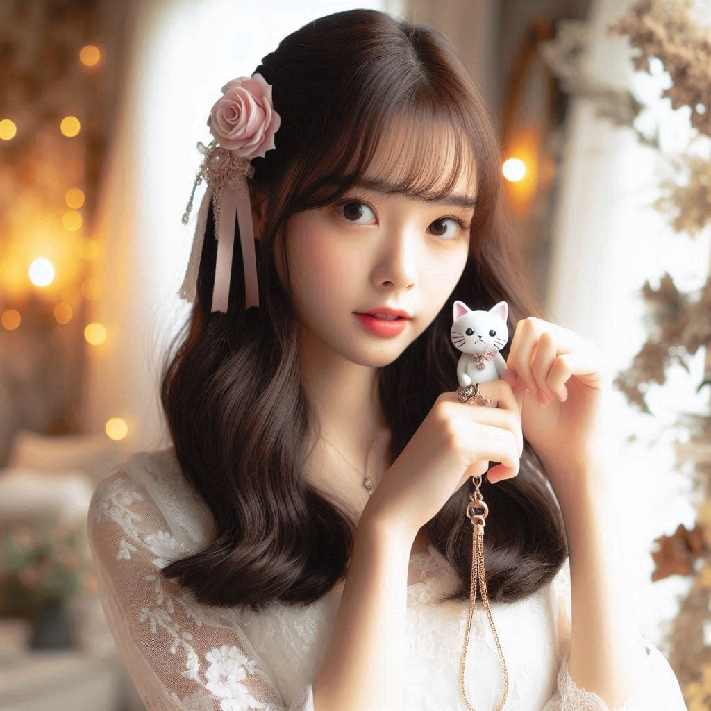 Cute little girl.