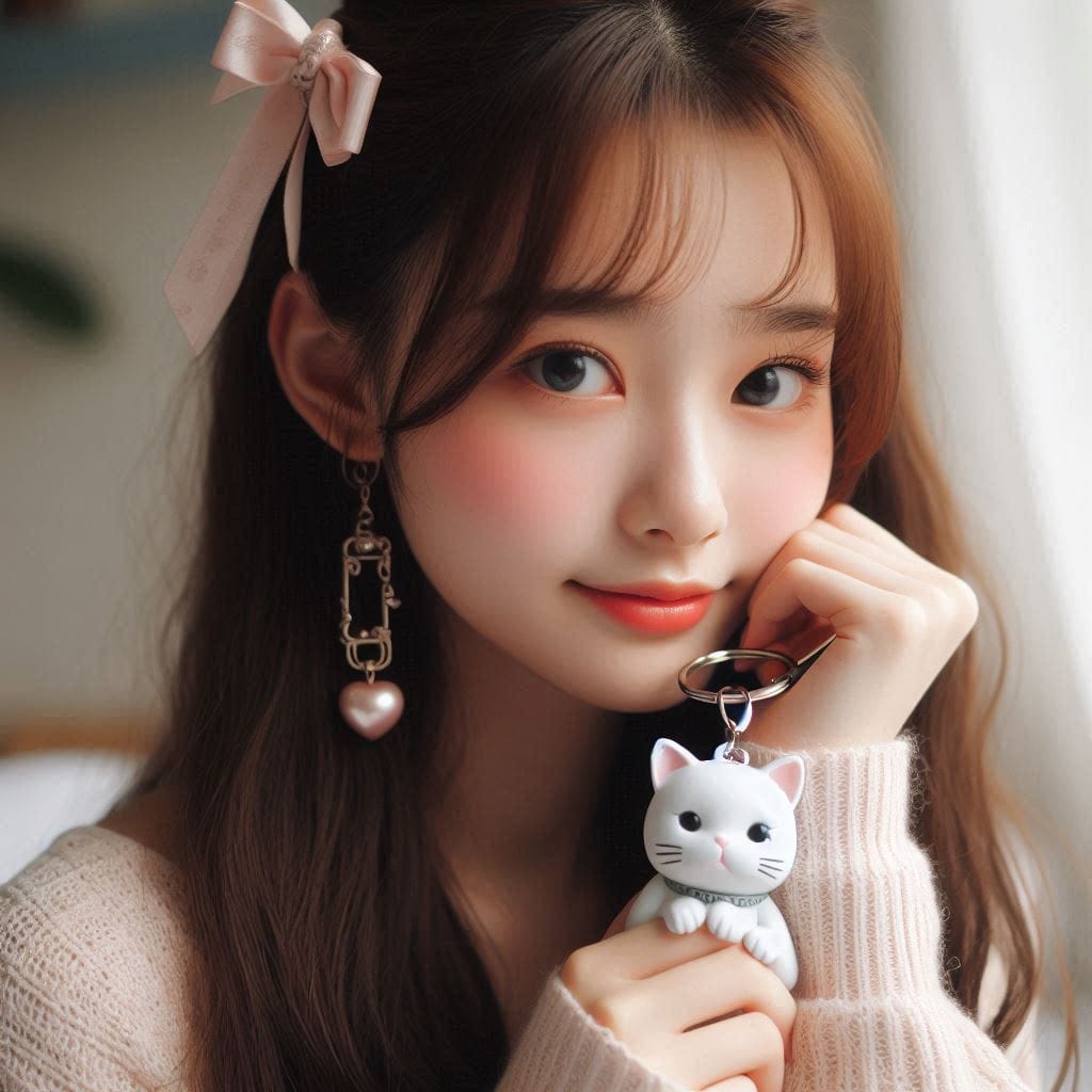 Cute little girl.