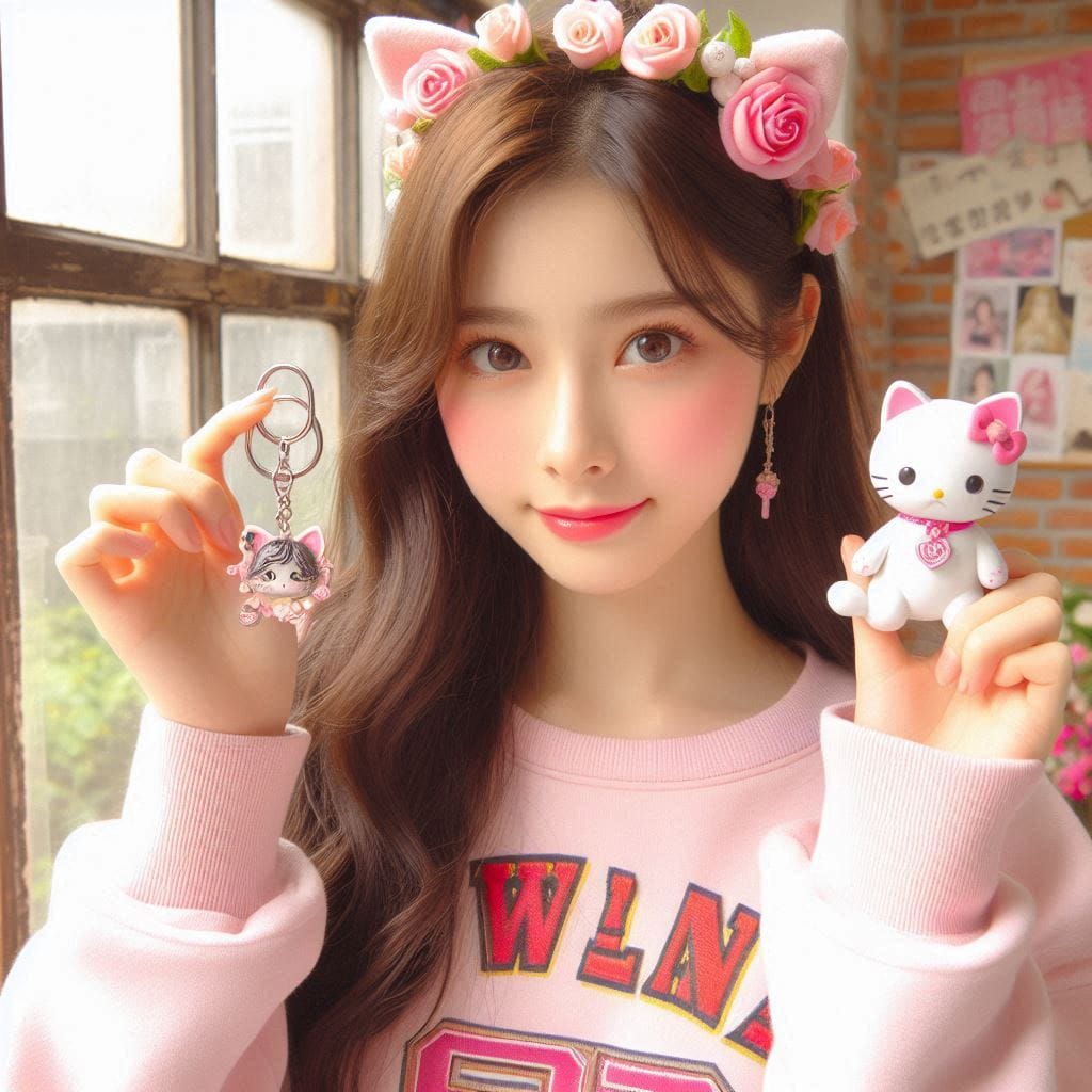 Cute little girl.