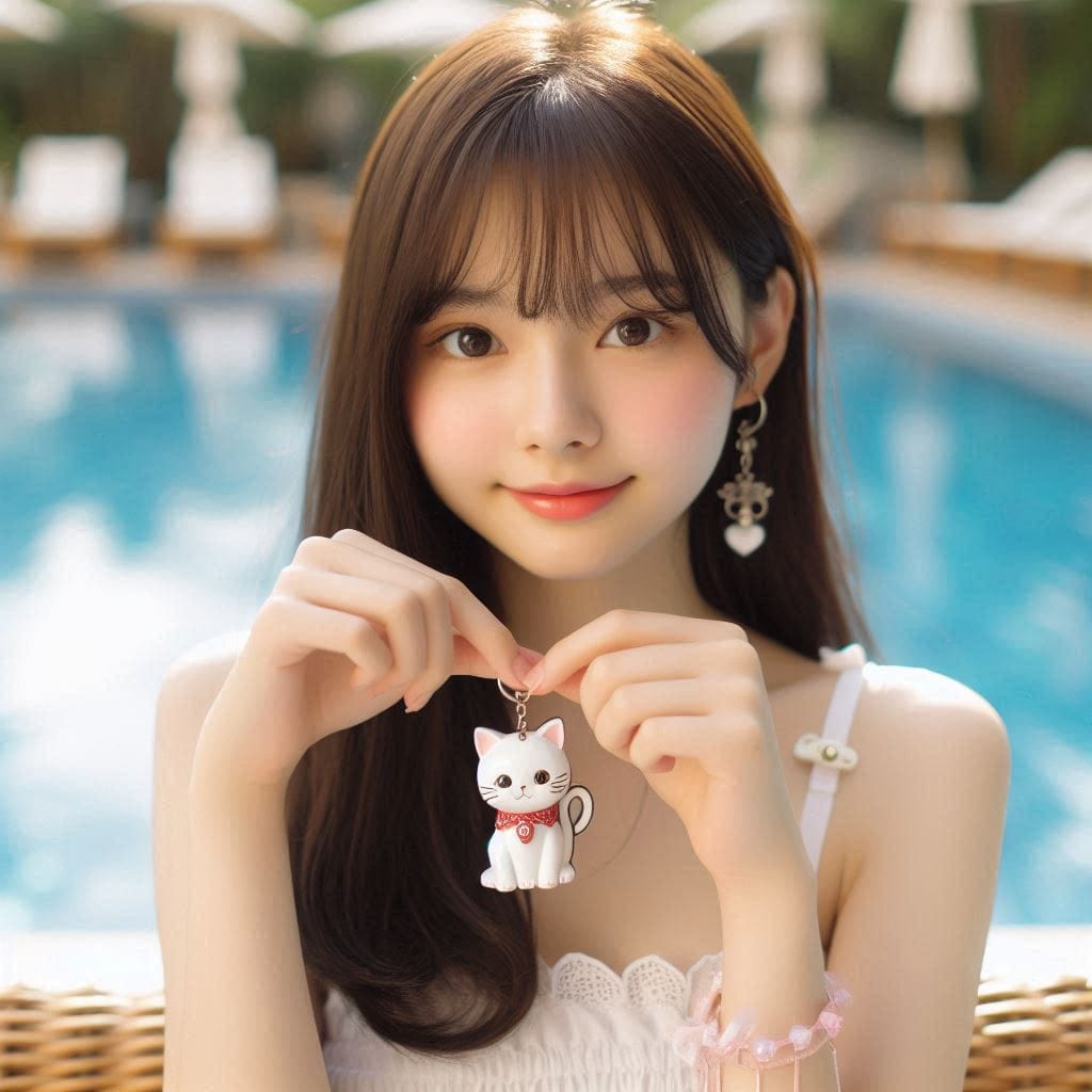 Cute little girl.