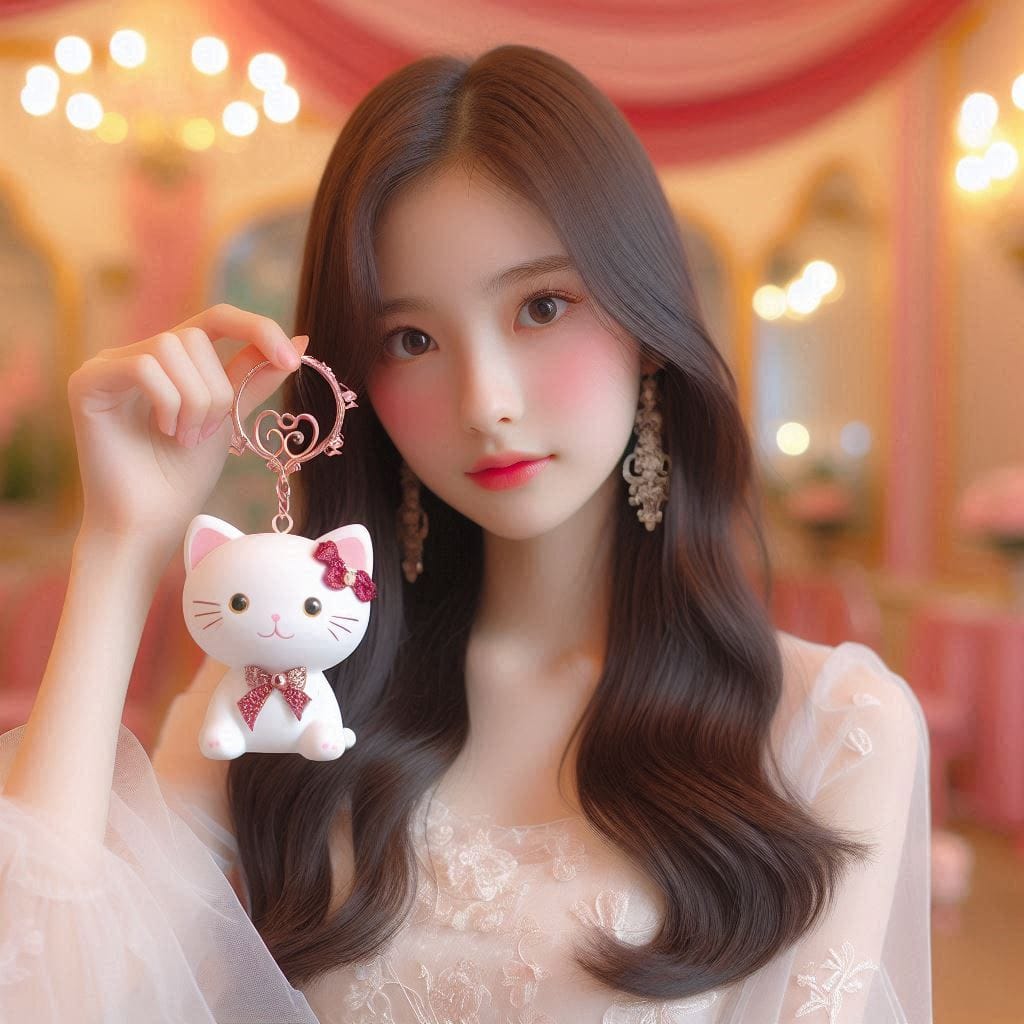 Cute little girl.