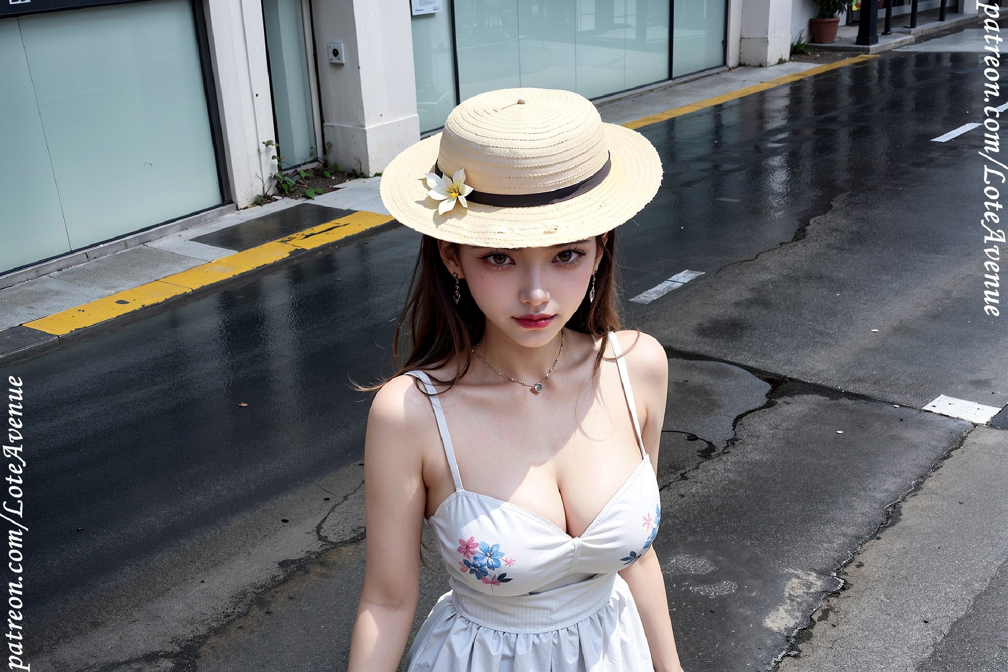 Dating Rurina - Floral Dress (Photo Album)