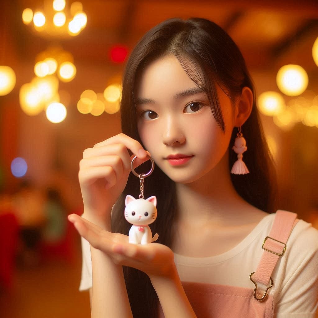 Cute little girl.