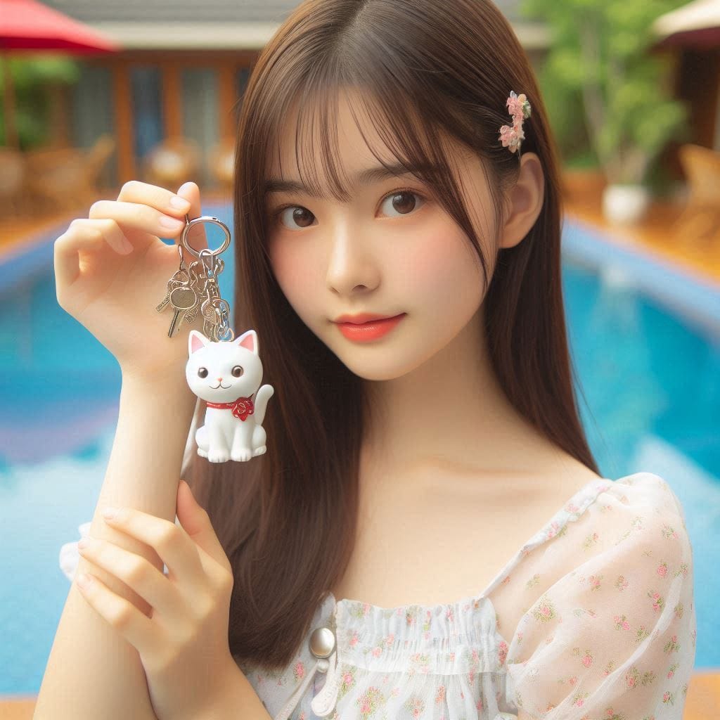 Cute little girl.