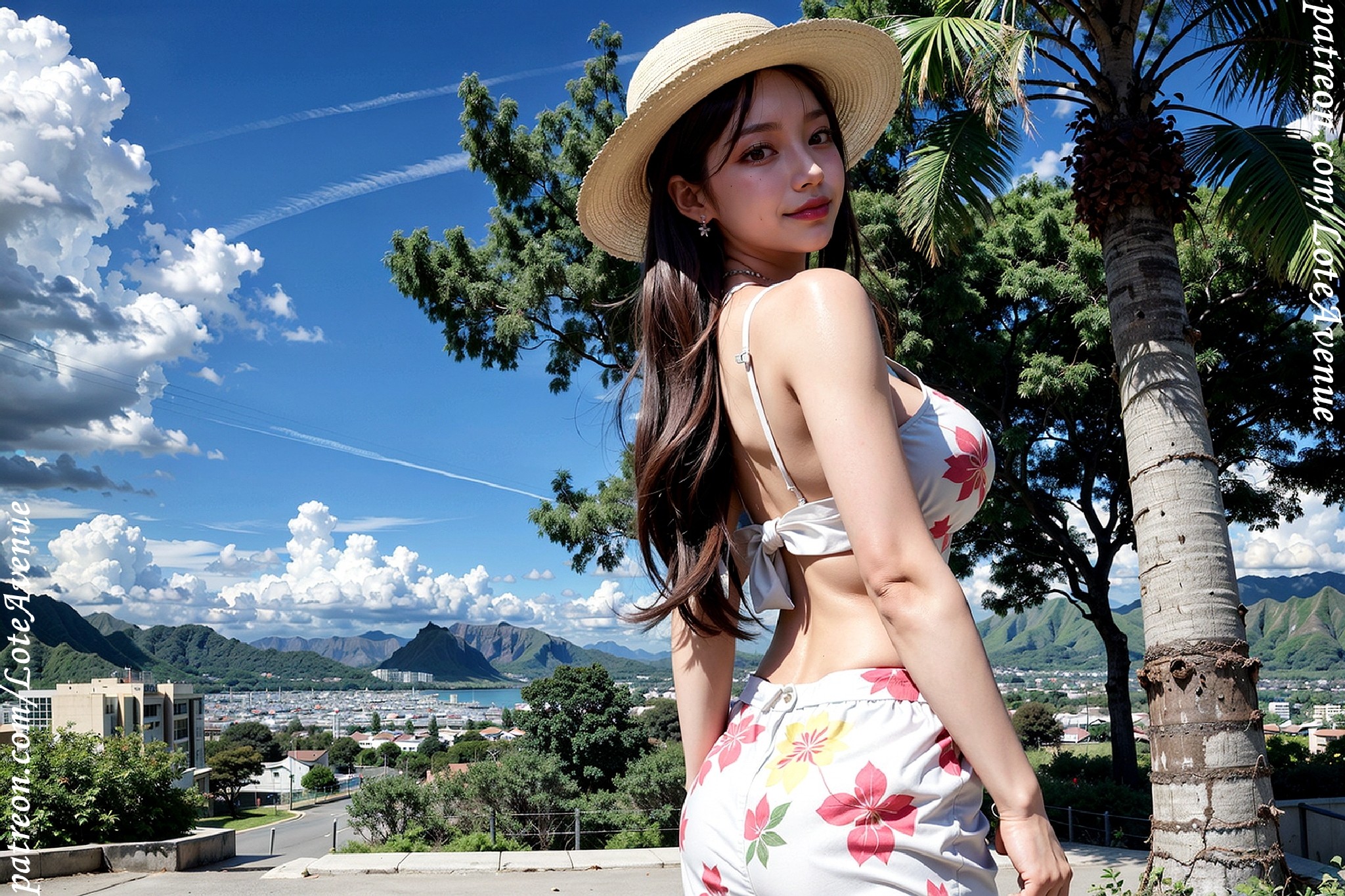 Dating Rurina - Floral Dress (Photo Album)
