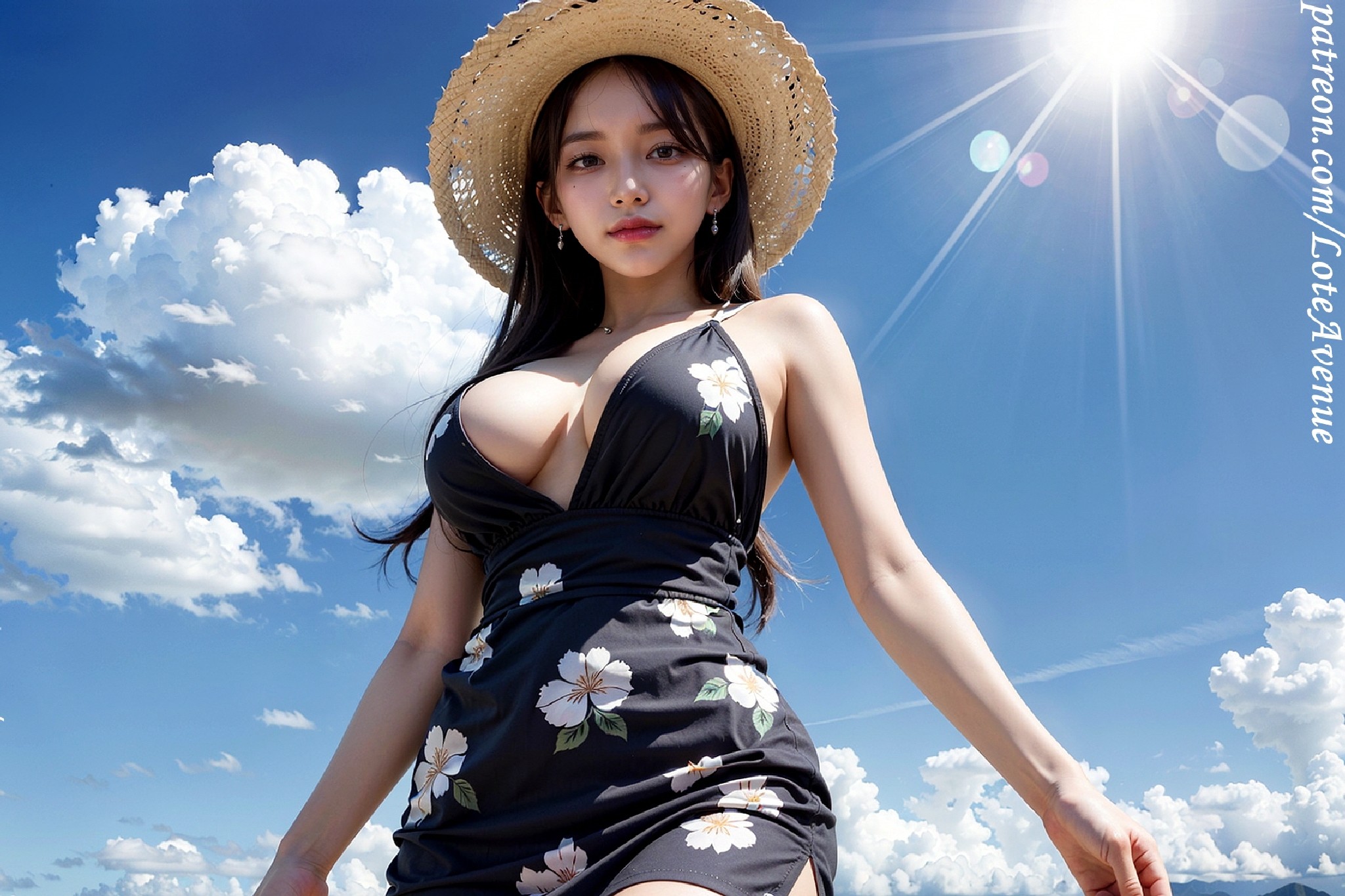 Dating Rurina - Floral Dress (Photo Album)