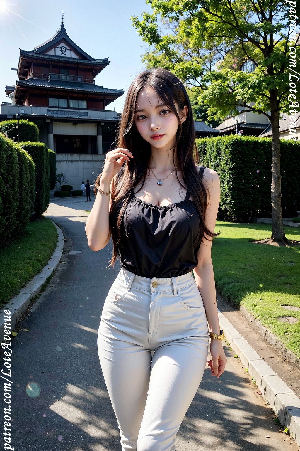 Walk in Nagoya with Rurina