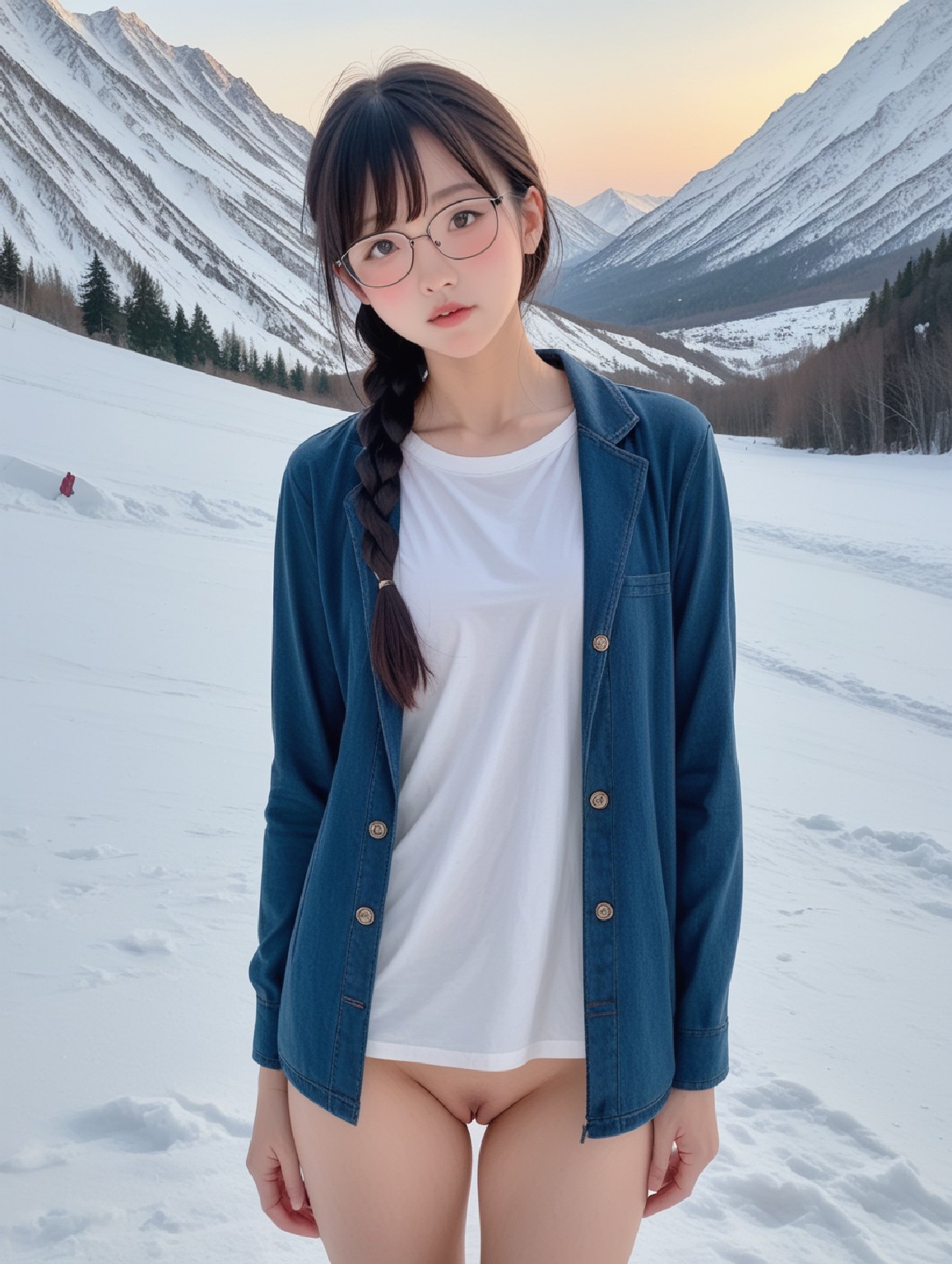 AIart_glasses + - + snow + mountain + - + Patreon