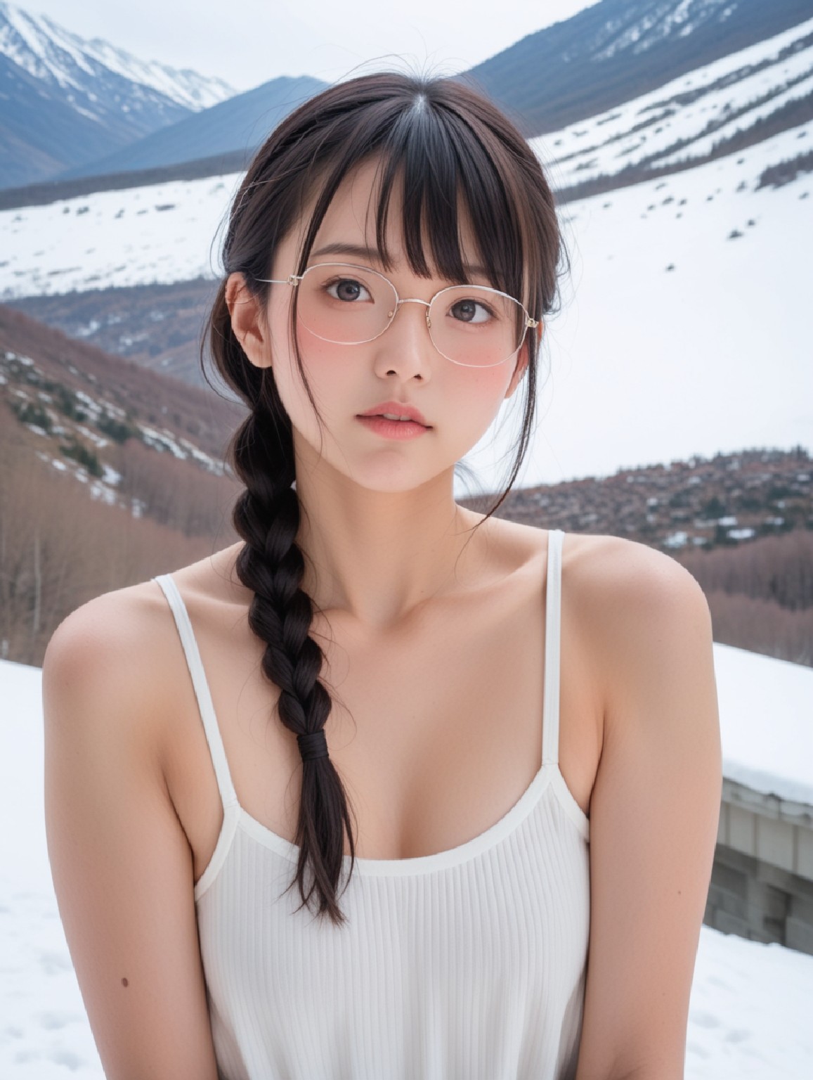 AIart_glasses + - + snow + mountain + - + Patreon