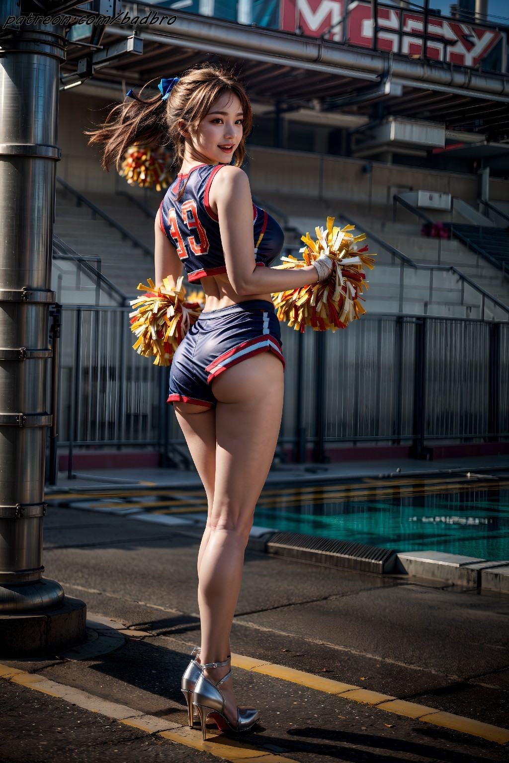 Cheerleader-back