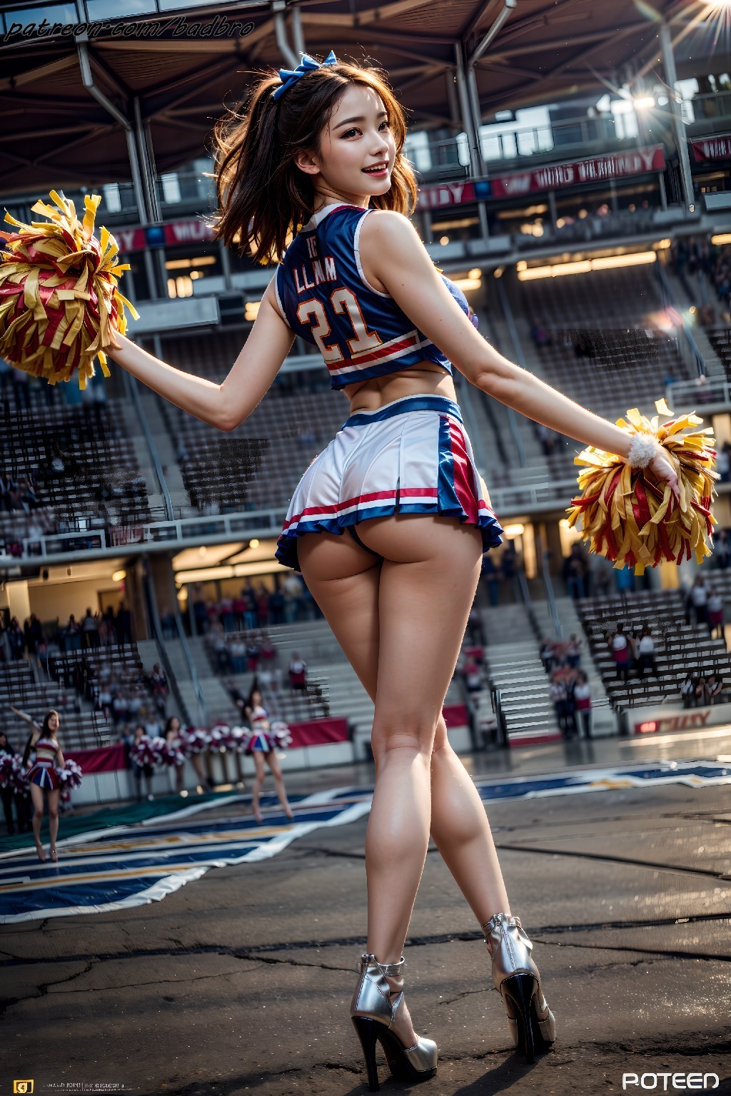 Cheerleader-back