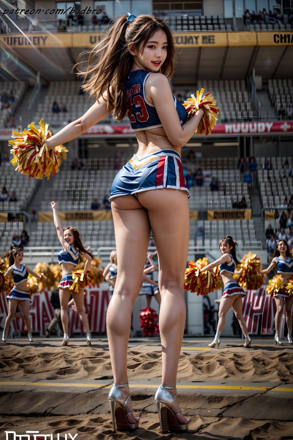 Cheerleader-back