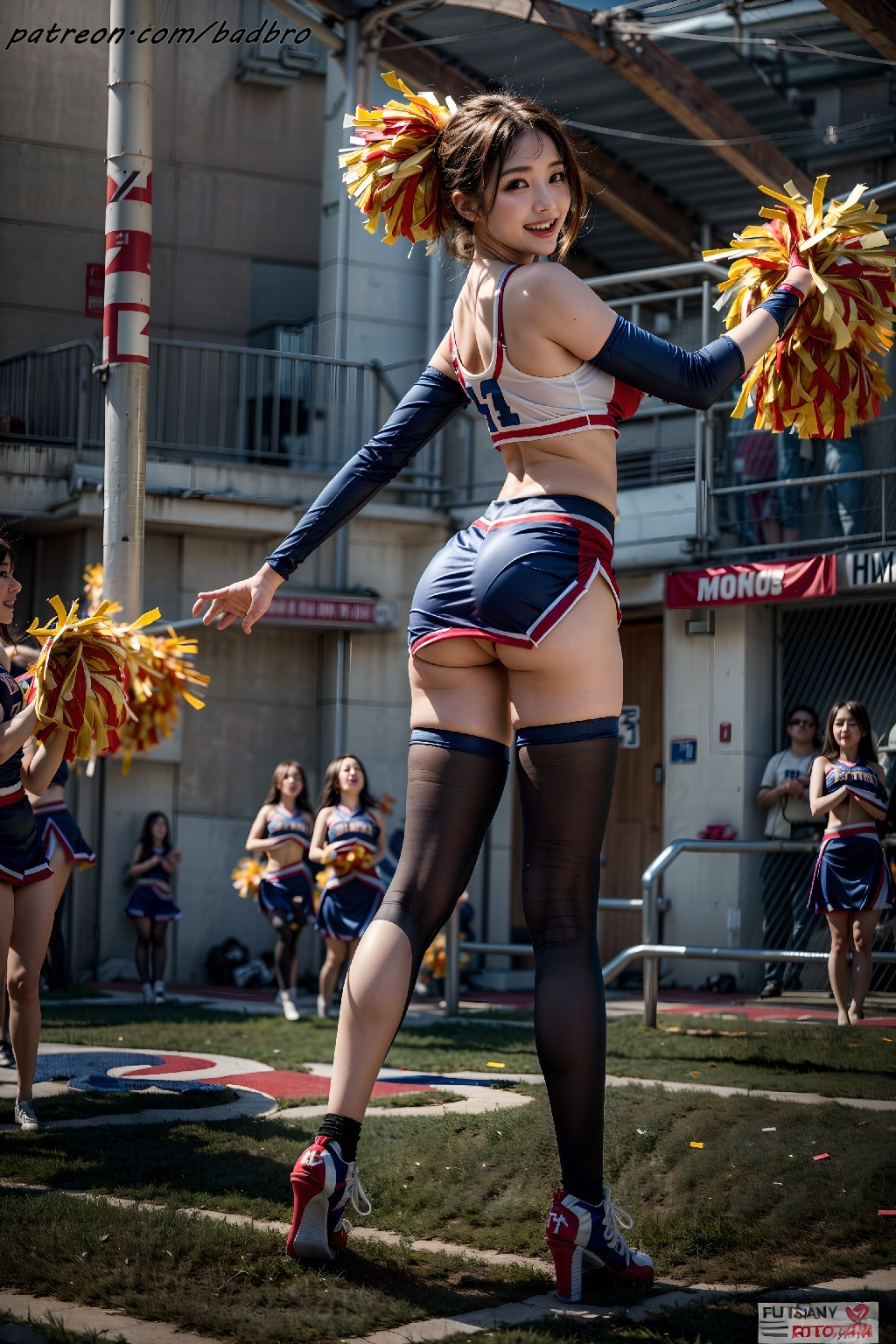 Cheerleader-back