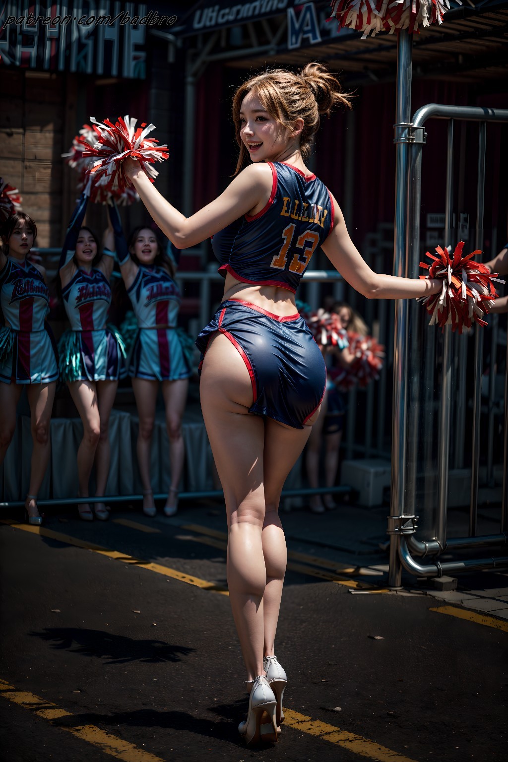 Cheerleader-back