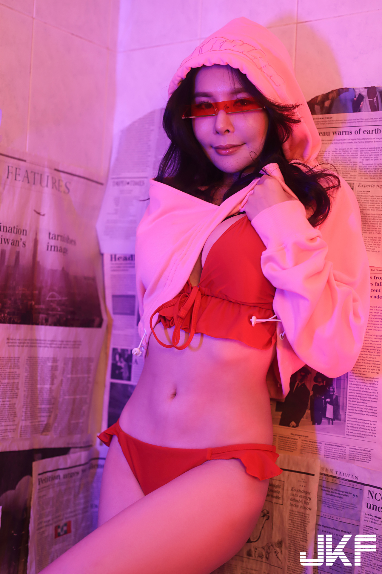 巨乳藝術家「烏乃U-Mai」火辣解放！露天浴缸秀「白嫩美體」！