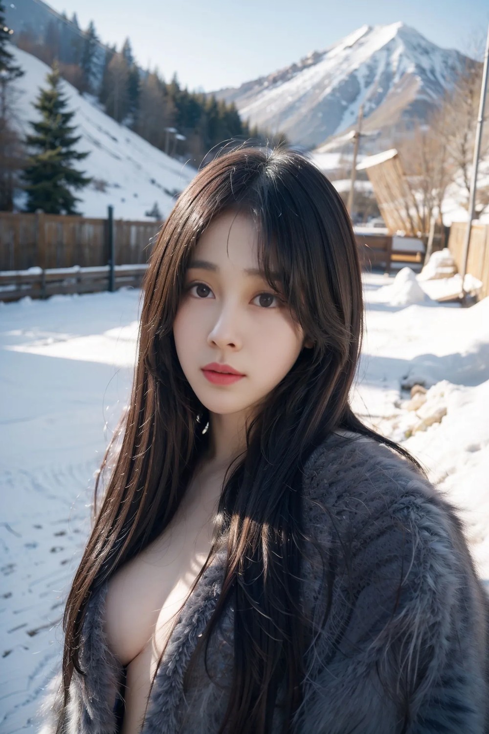 ★Patreon★ Sapphire Tenderness Under The Snowy Mountains