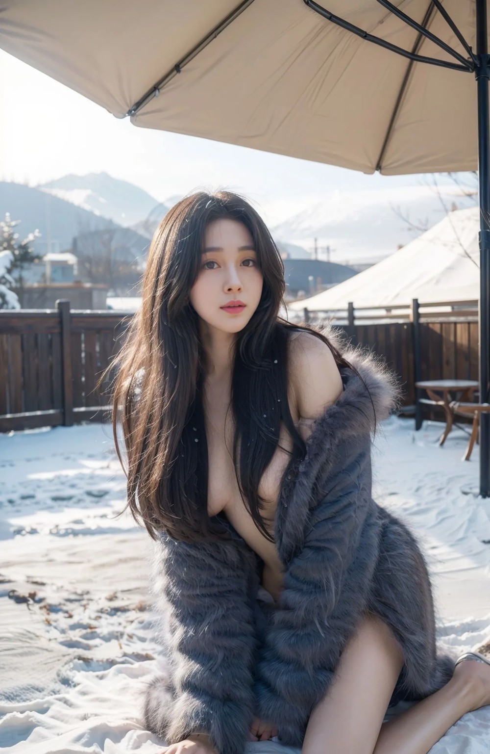 ★Patreon★ Sapphire Tenderness Under The Snowy Mountains