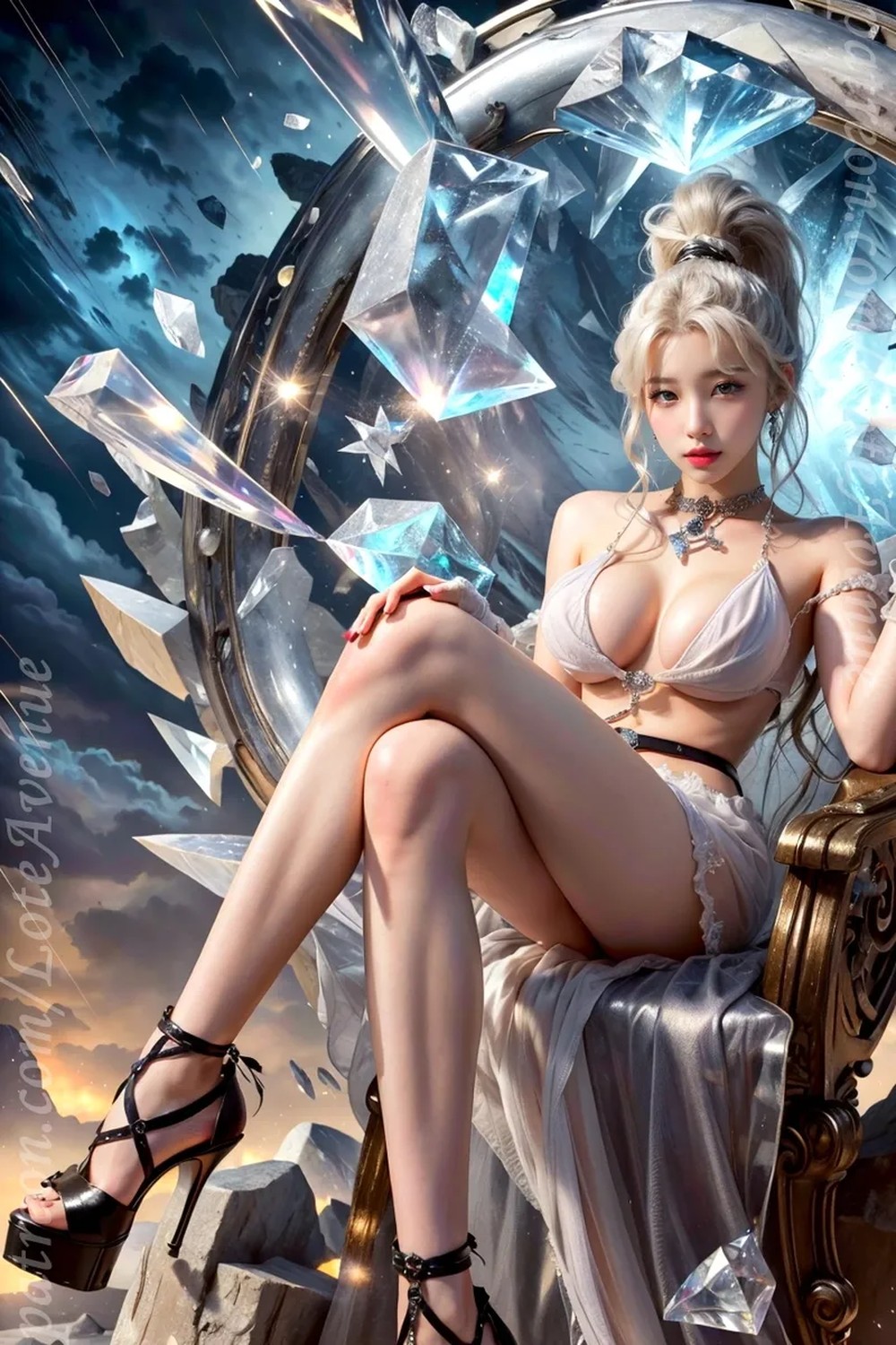 ★Patreon-Rurina★ Elsa Ice Skating