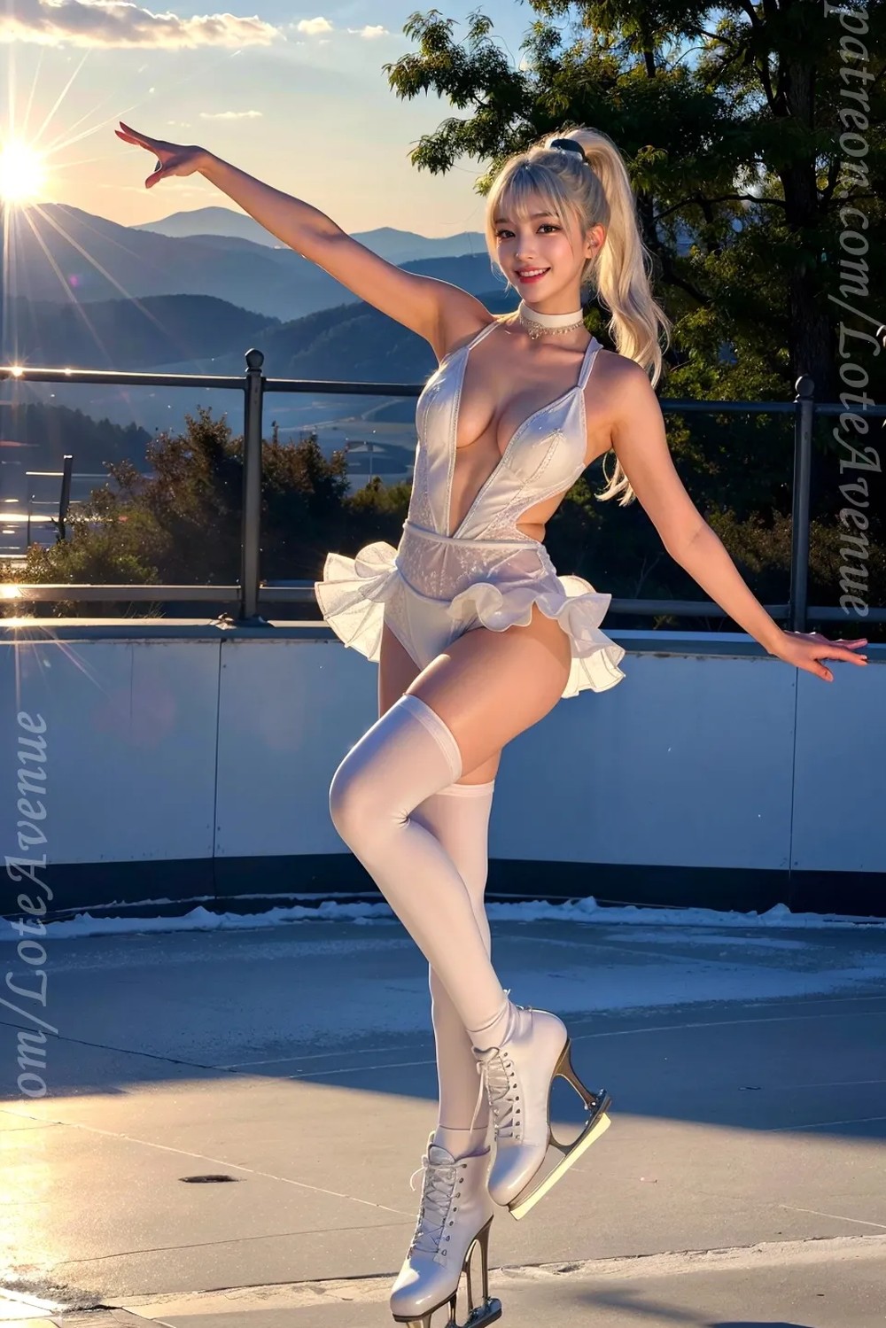 ★Patreon-Rurina★ Elsa Ice Skating