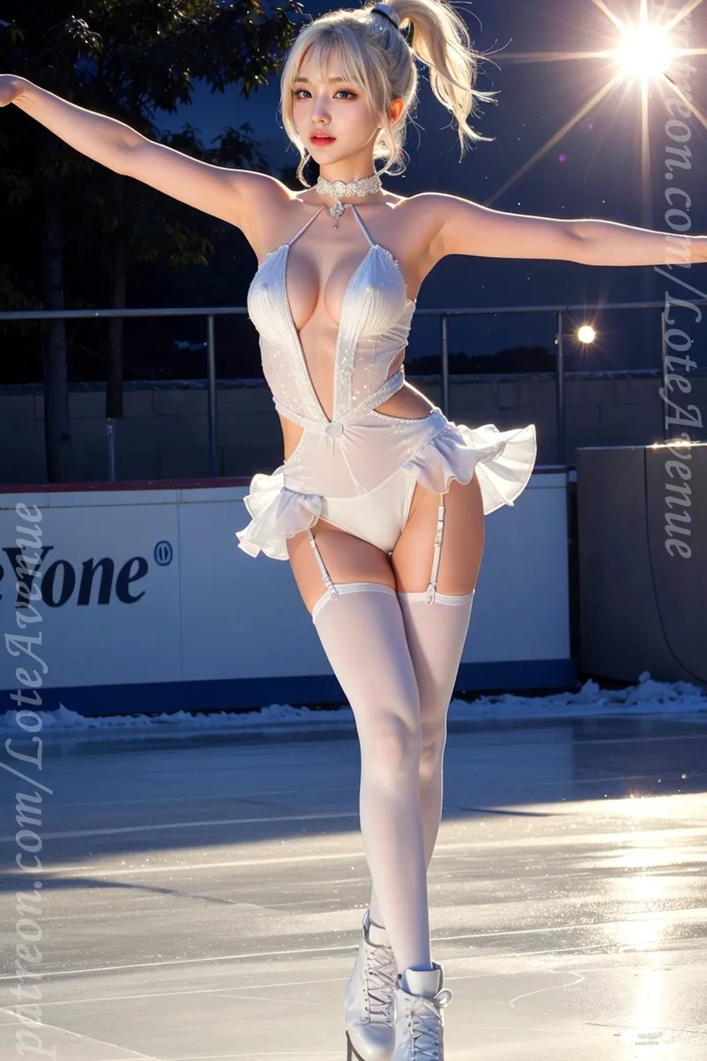 ★Patreon-Rurina★ Elsa Ice Skating