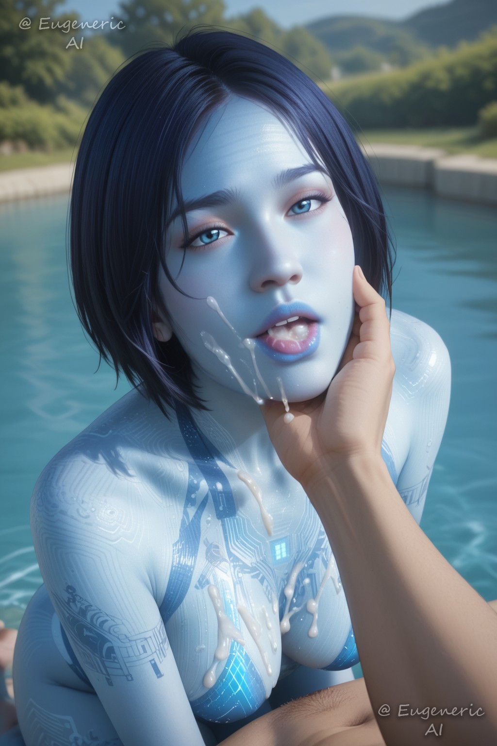 ! Cortana (Halo) (Y) archive with all images