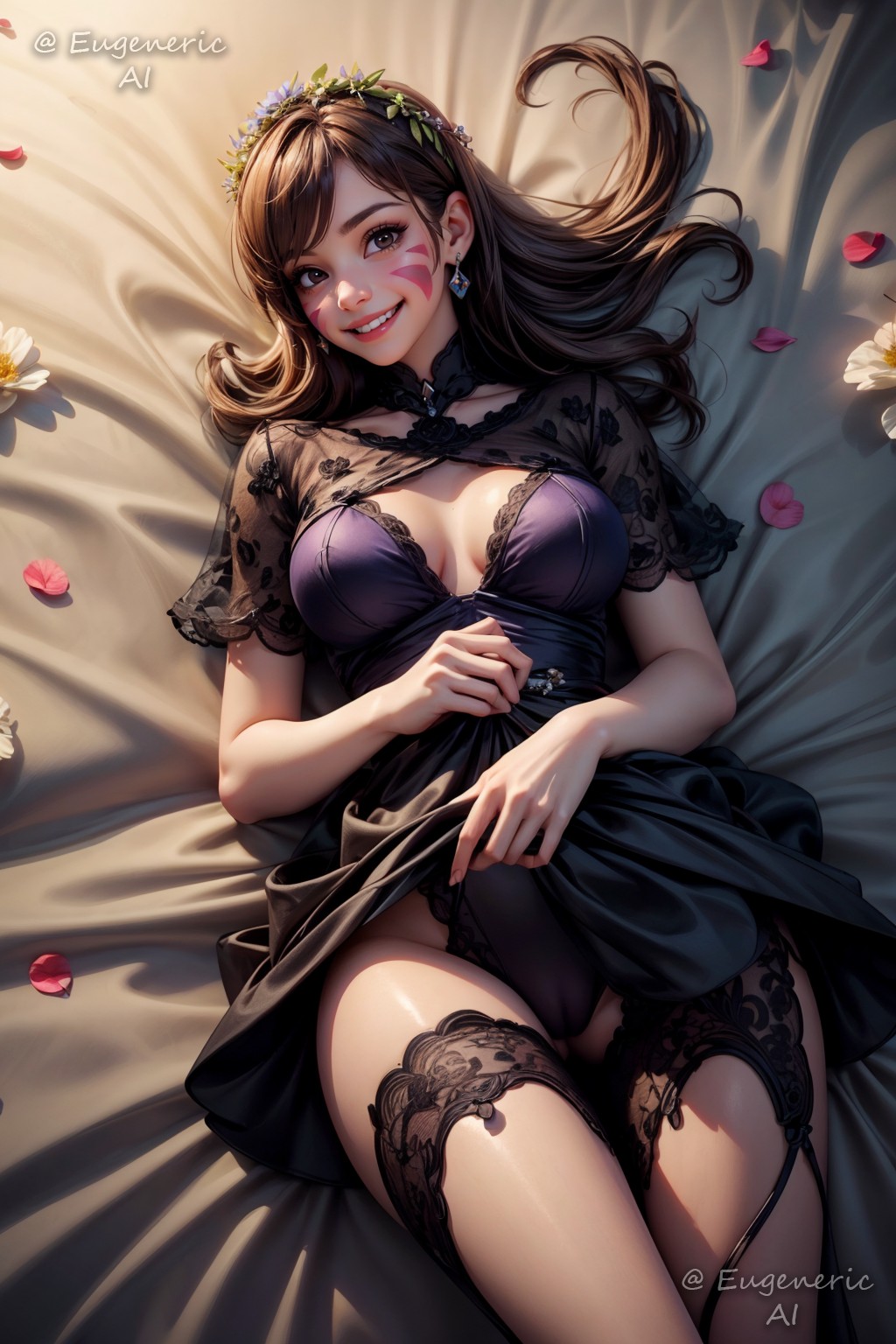 ! D.Va (Overwatch) 2 commission cocktail dresses archive with all images