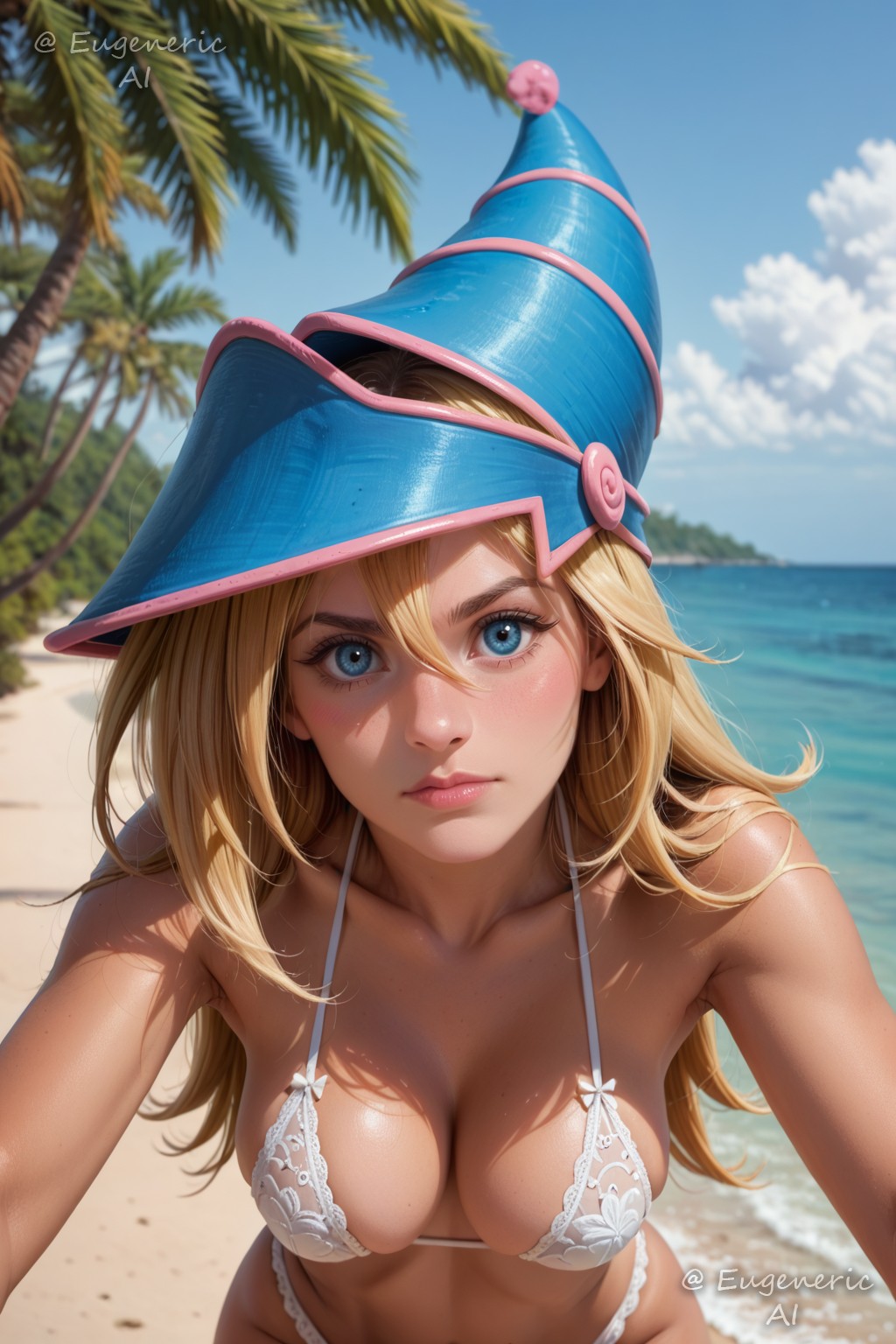! Dark Magician Girl (Yu-Gi-Oh) 3 (Y) commission cheerleader archive with all