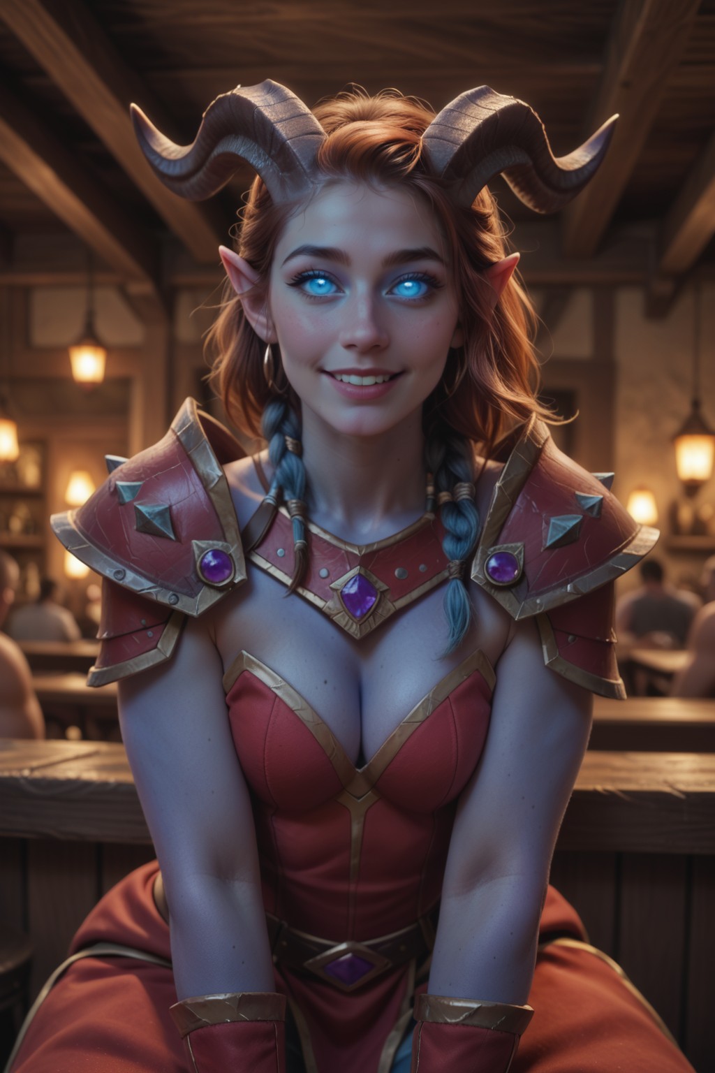 ! Draenei (Warcraft) (Y) commission blue one 2 archive with all images