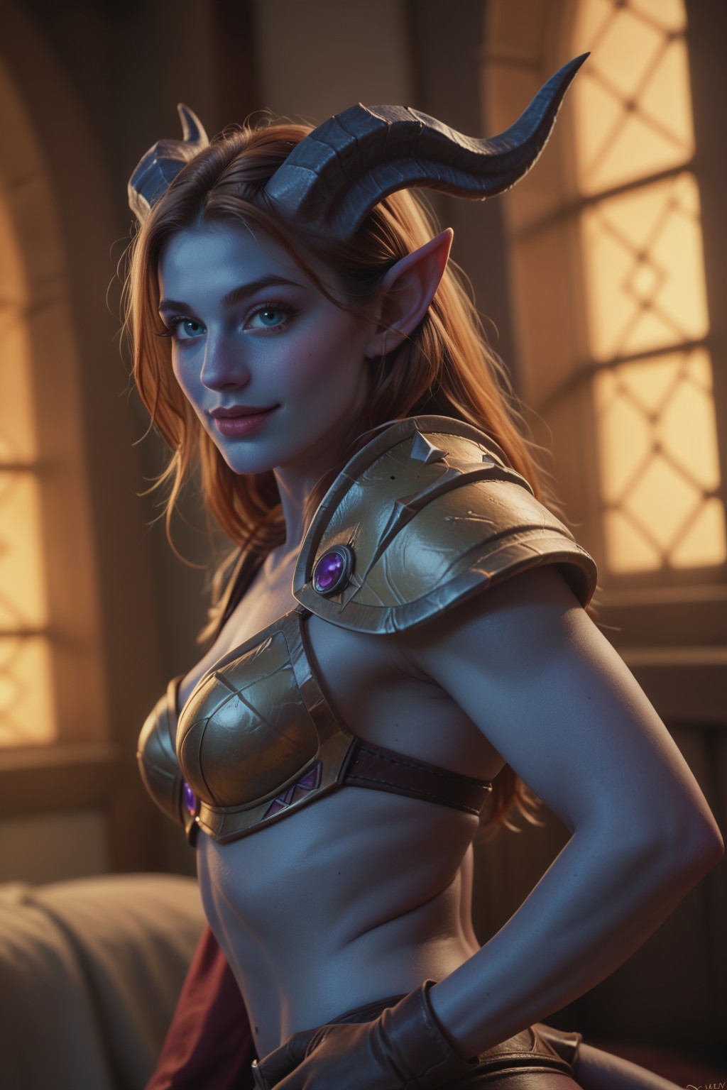 ! Draenei (Warcraft) (Y) commission blue one 2 archive with all images
