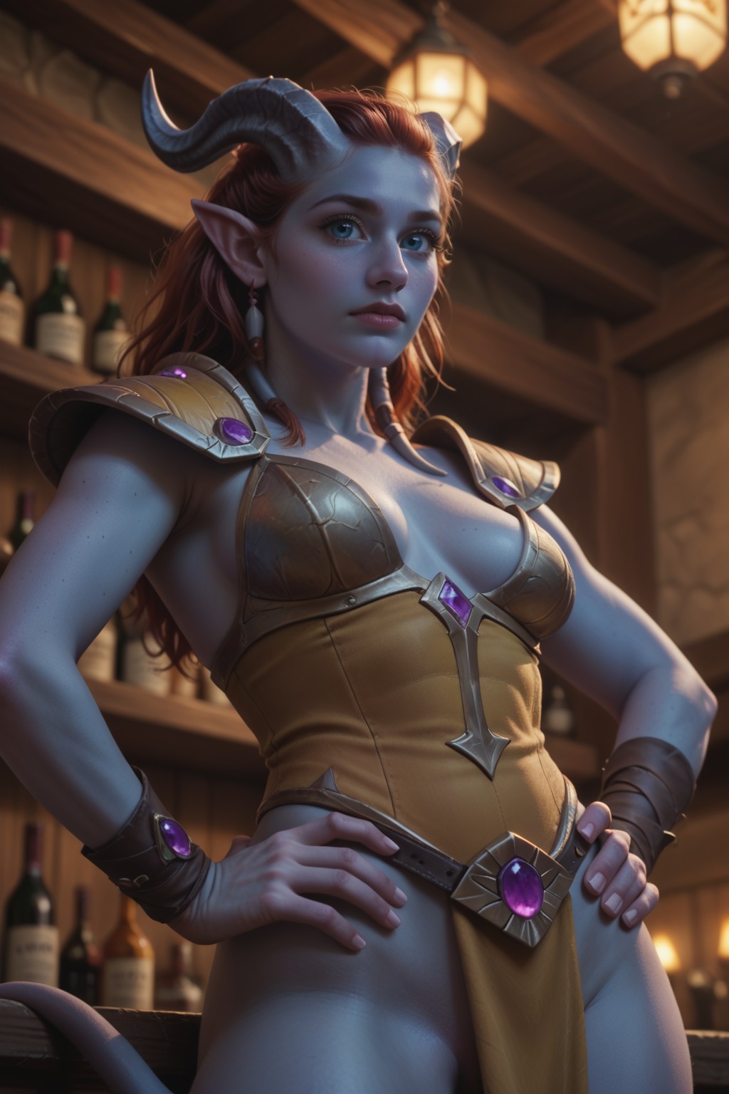 ! Draenei (Warcraft) (Y) commission blue one 2 archive with all images