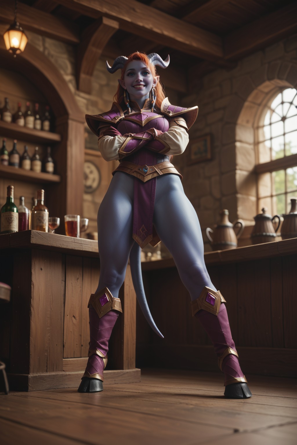 ! Draenei (Warcraft) (Y) commission blue one 2 archive with all images