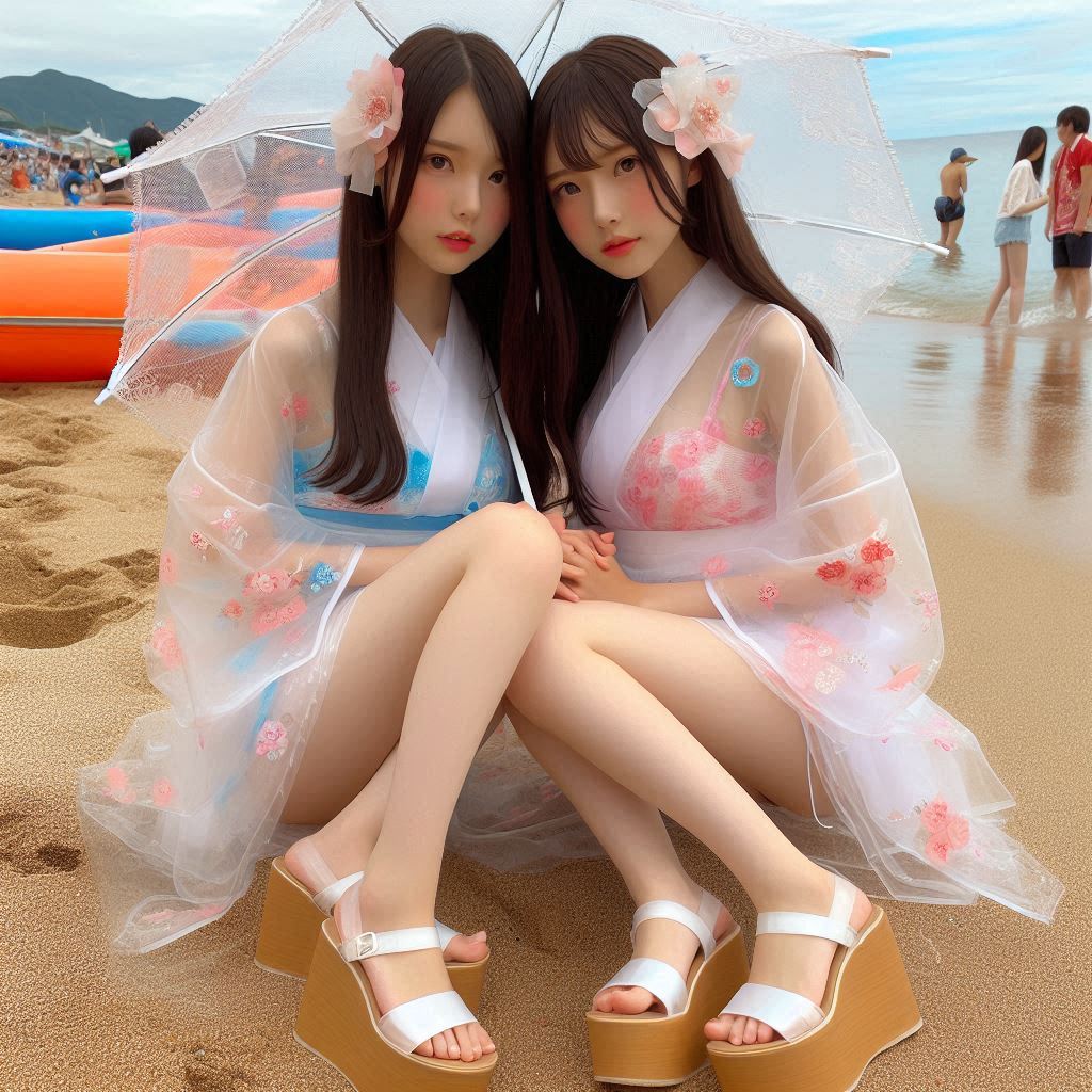 Romantic Collection - Beach Yukata (1) Double