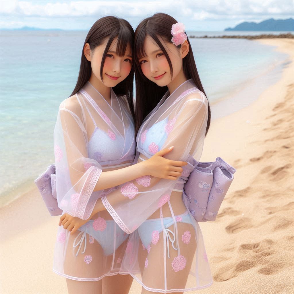Romantic Collection - Beach Yukata (1) Double
