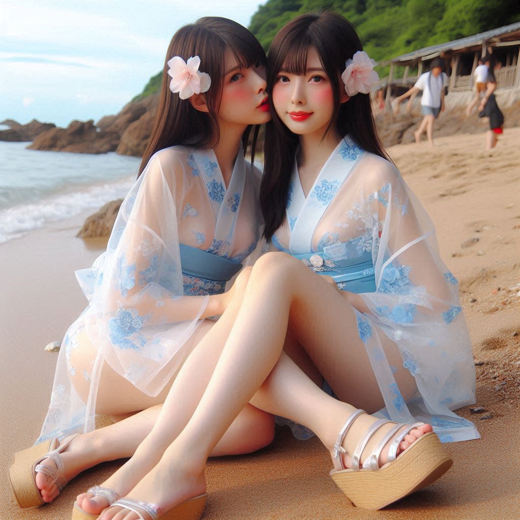 Romantic Collection - Beach Yukata (1) Double