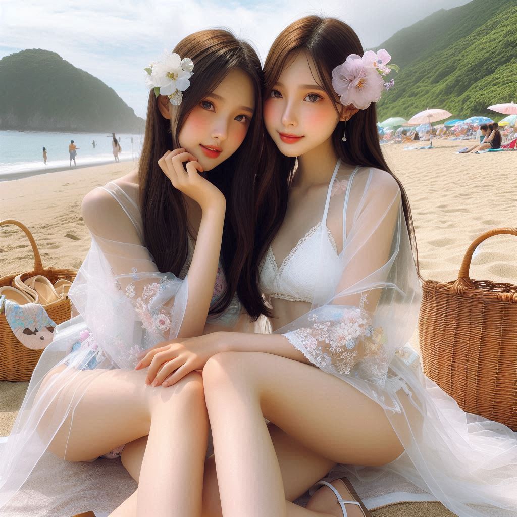 Romantic Collection - Beach Yukata (1) Double