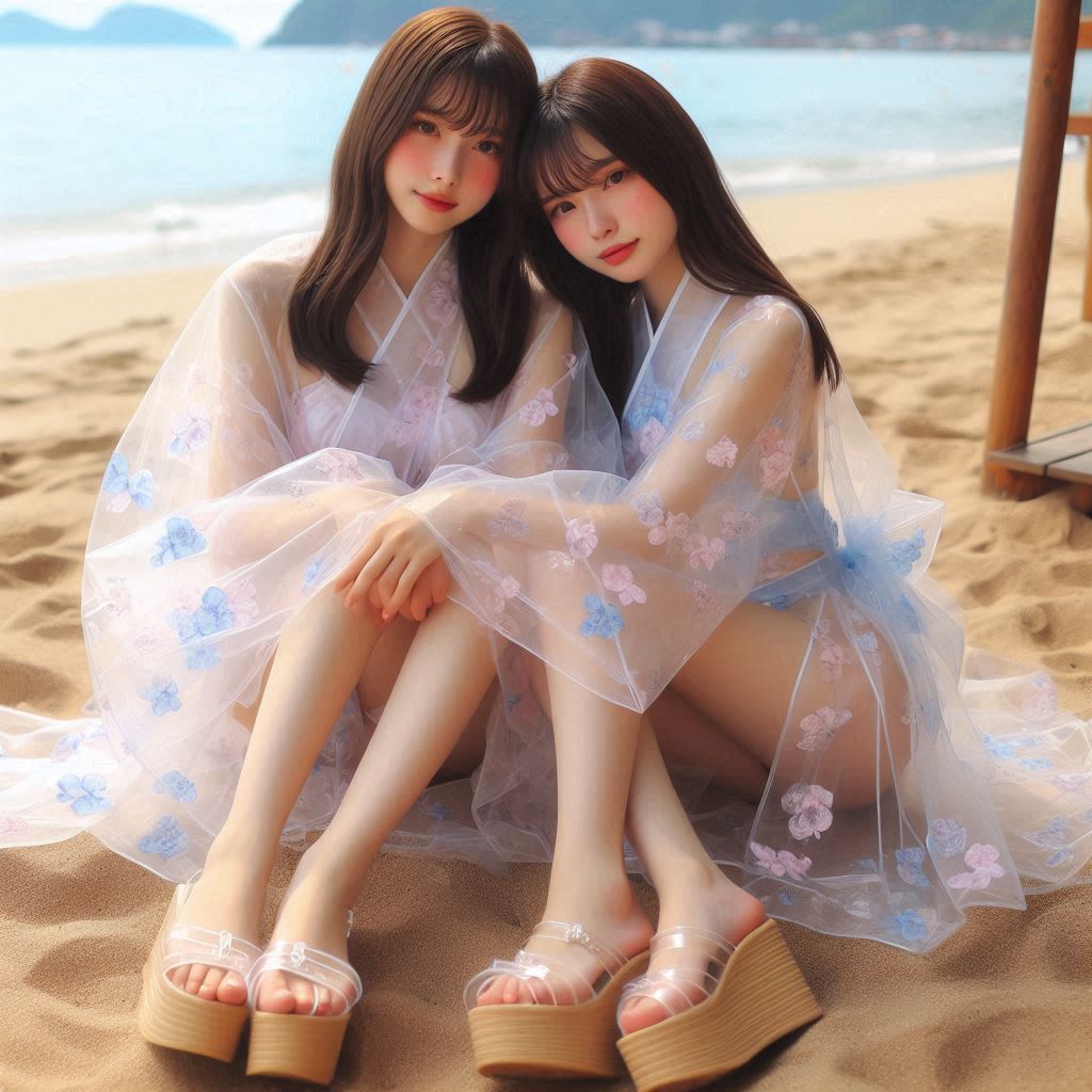 Romantic Collection - Beach Yukata (1) Double