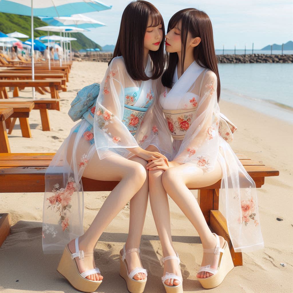 Romantic Collection - Beach Yukata (1) Double