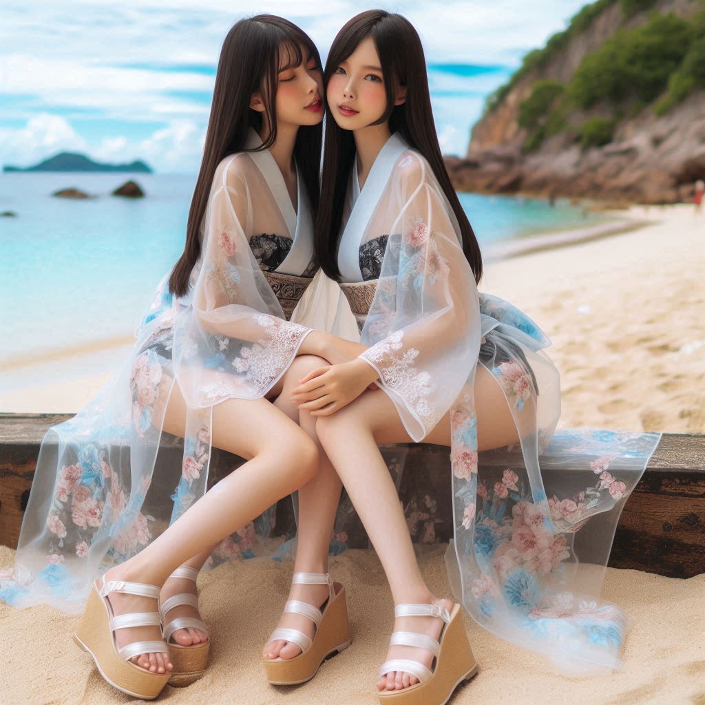 Romantic Collection - Beach Yukata (1) Double